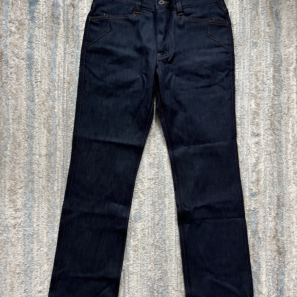 NEW 30x30 Intercept PD Triple Aught Design Blue Straight Jeans